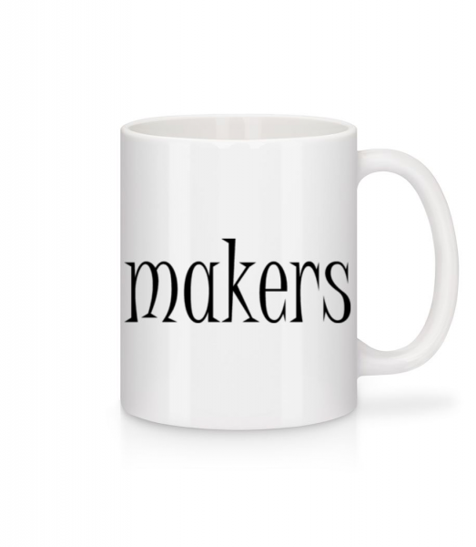 Trouble Makers Partner - Mug en céramique blanc - Blanc - Devant