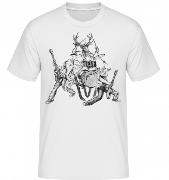 Bande Sauvage -  T-Shirt Shirtinator homme - Blanc - Vorn