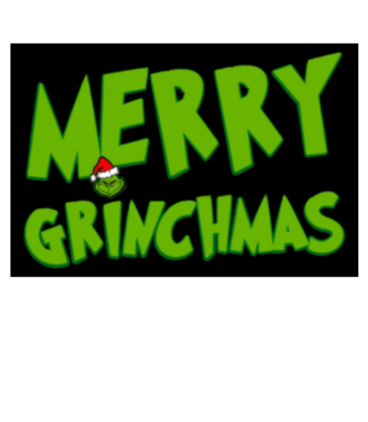 Merry Grinchmas - Paillasson - Blanc - Devant