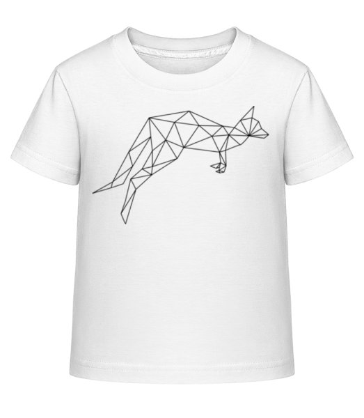 Polygon Kangourou - T-shirt shirtinator Enfant - Blanc - Devant