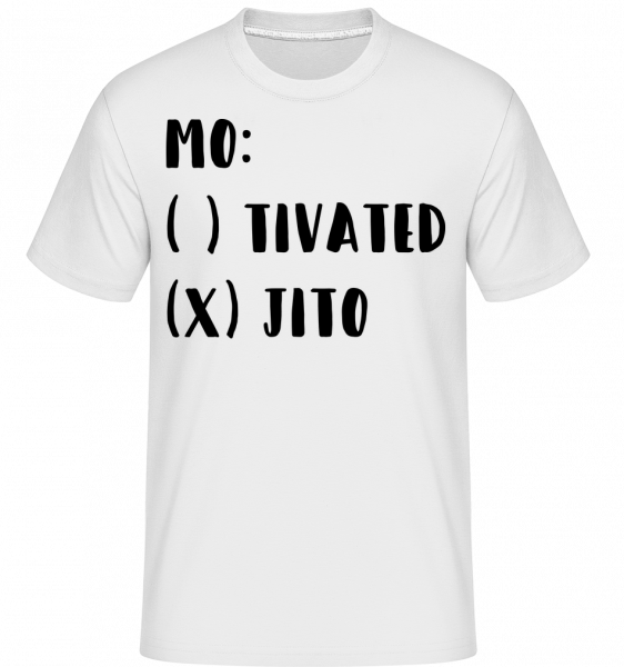 Motivated Mojito -  T-Shirt Shirtinator homme - Blanc - Vorn