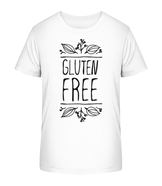 Gluten Free - T-shirt bio Enfant Stanley Stella - Blanc - Devant