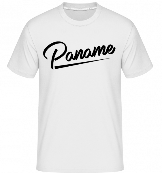 Paname -  T-Shirt Shirtinator homme - Blanc - Vorn