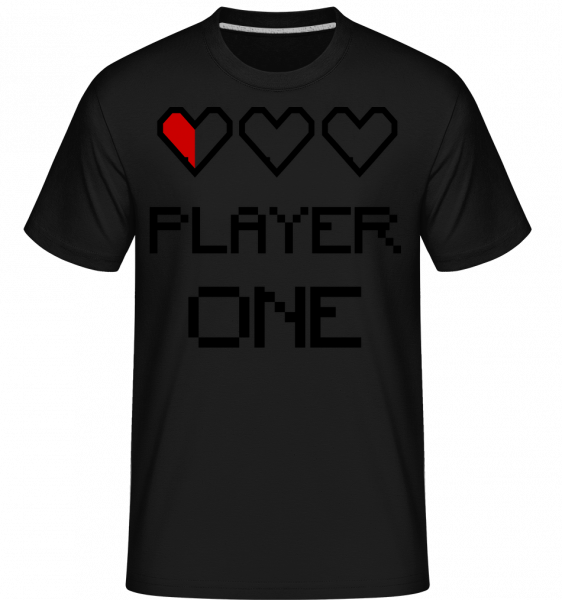 Player One -  T-Shirt Shirtinator homme - Noir - Vorn