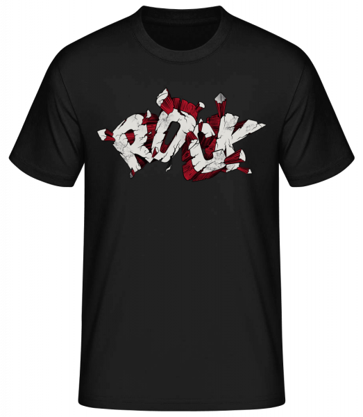 Rock Intense - T-shirt standard Homme - Noir - Vorn