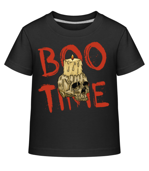 Boo Time - T-shirt shirtinator Enfant - Noir - Devant