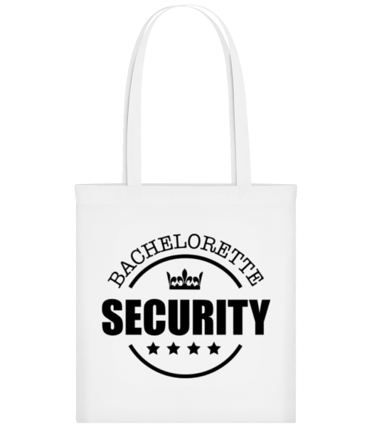 Bachelorette Security - Tote Bag - Blanc - Devant