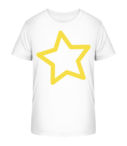 Star - T-shirt bio Enfant Stanley Stella - Blanc - Devant