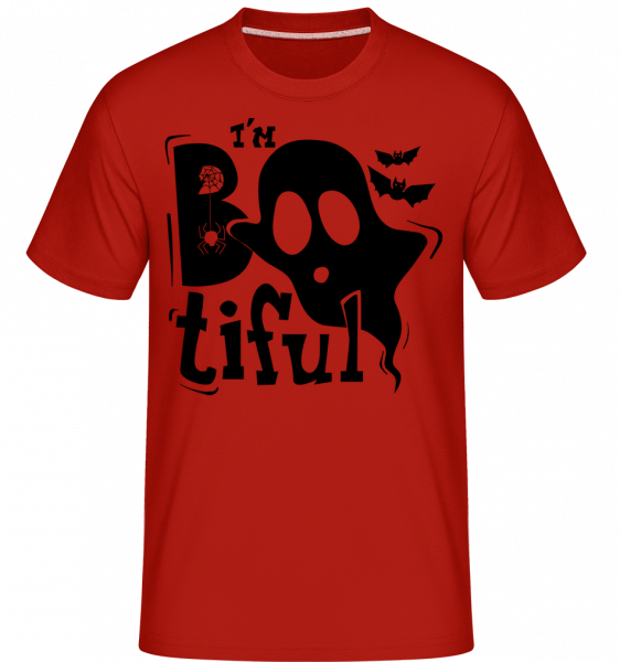 I'm Bootiful Halloween -  T-Shirt Shirtinator homme - Rouge - Vorn
