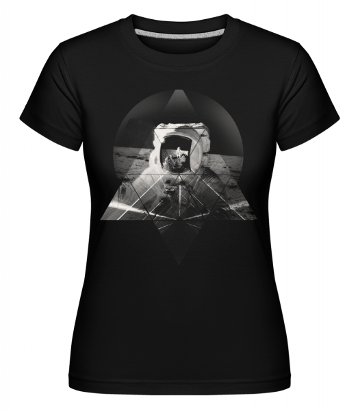 Astronaute -  T-shirt Shirtinator femme - Noir - Vorn