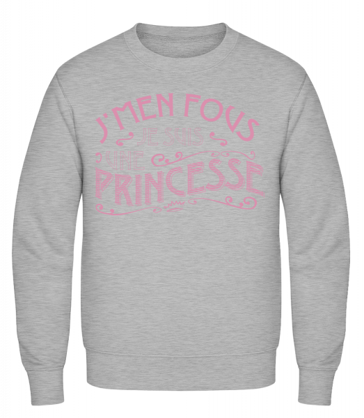 Je Suis Une Princesse - Sweat-shirt classique avec manches set-in -  - Vorn
