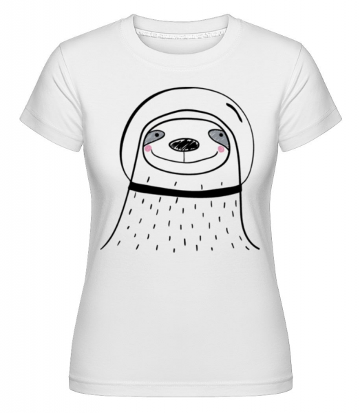 Paresse De L'Espace -  T-shirt Shirtinator femme - Blanc - Devant