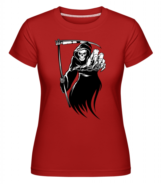 La Mort -  T-shirt Shirtinator femme - Rouge - Vorn