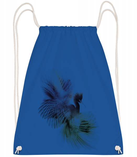 Oiseau Fantastique - Sac à dos Drawstring - Bleu royal - Vorn