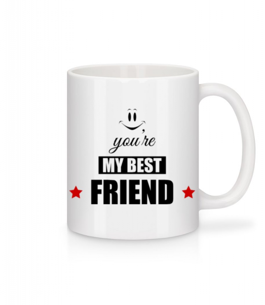 You're My Best Friend - Mug en céramique blanc - Blanc - Devant