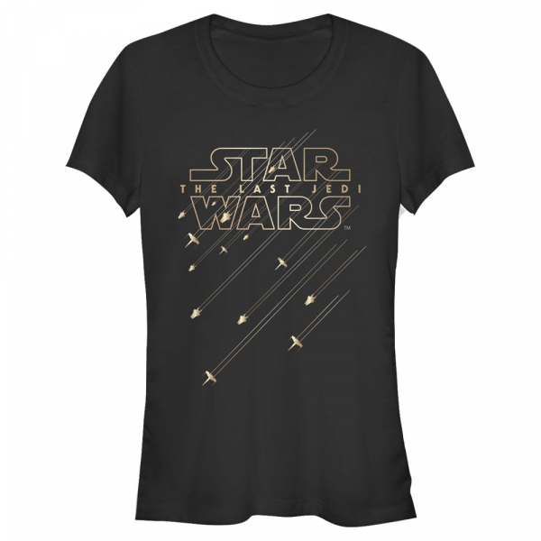 Star Wars - The Mandalorian - The Child Last Flight - Femme T-shirt - Noir - Devant