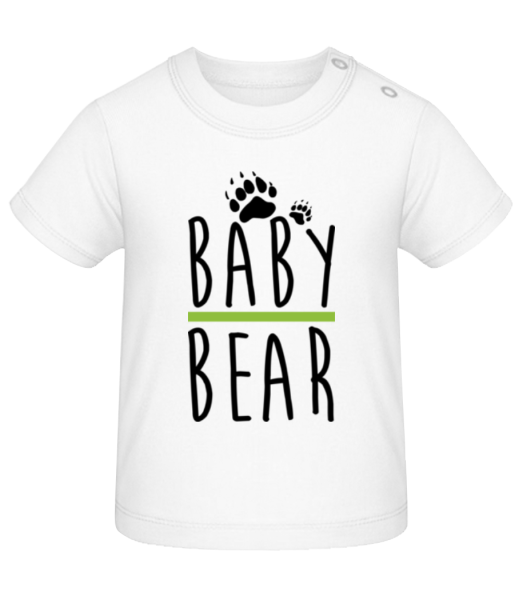 Bébé Ours - T-shirt Bébé - Blanc - Devant
