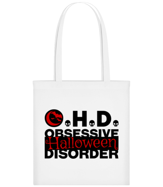 Obsessive Halloween Disorder - Tote Bag - Blanc - Devant