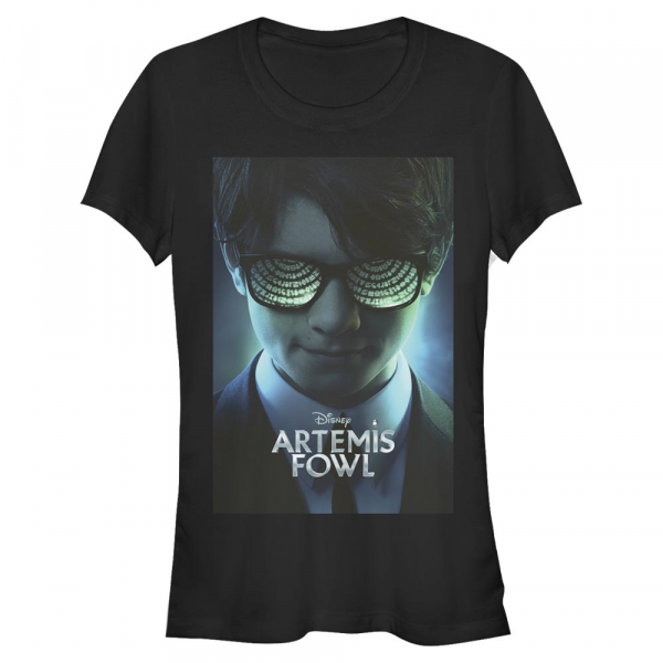 Disney Classics - Artemis Fowl - Artemis Poster - Femme T-shirt - Noir - Devant