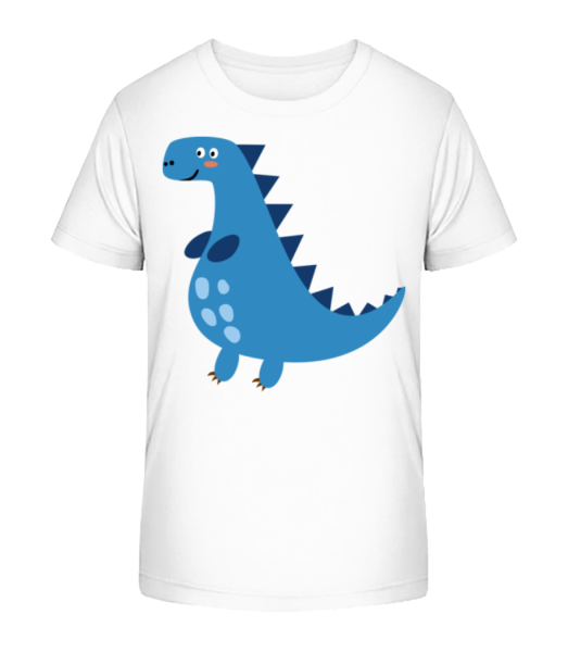 Dinosaure - T-shirt bio Enfant Stanley Stella - Blanc - Devant