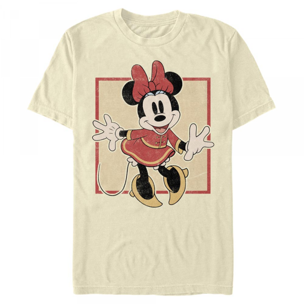 Disney - Mickey Mouse - Minnie Mouse Chinese Minnie - Homme T-shirt - Crème - Devant