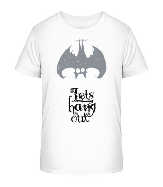 Let's Hang Out Bat - T-shirt bio Enfant Stanley Stella - Blanc - Devant