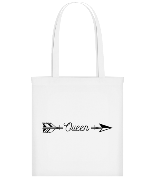 Queen Arrow - Tote Bag - Blanc - Devant