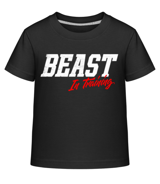 Beast In Training - T-shirt shirtinator Enfant - Noir - Devant