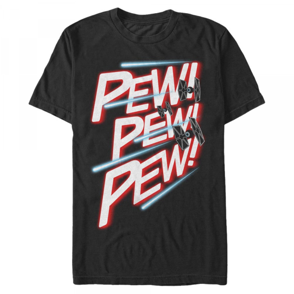 Star Wars - Skupina Pew Pew Pew - Father's Day - Homme T-shirt - Noir - Devant