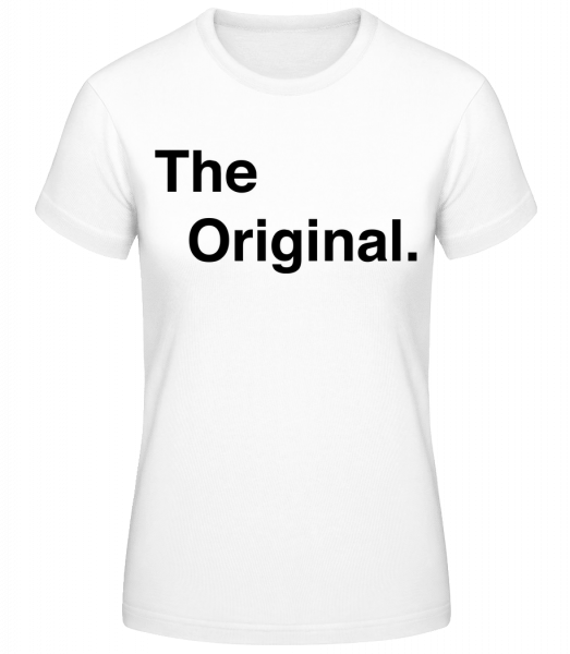 The Original - Basic T-Shirt - Blanc - Vorn