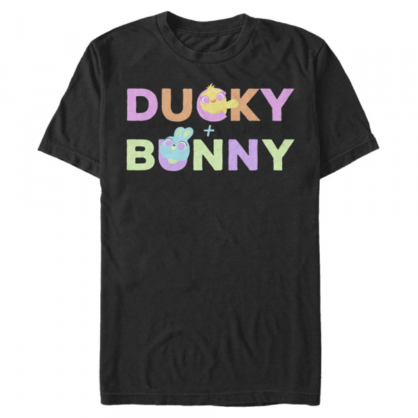 Pixar - Toy Story - Ducky & Bunny What's In A Name - Homme T-shirt - Noir - Devant