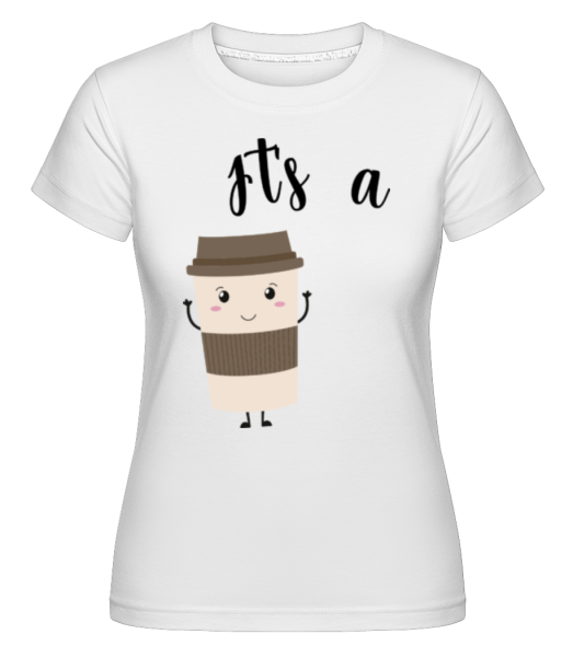 It Is A Match -  T-shirt Shirtinator femme - Blanc - Devant