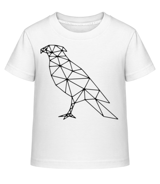 Polygon Faucon - T-shirt shirtinator Enfant - Blanc - Devant
