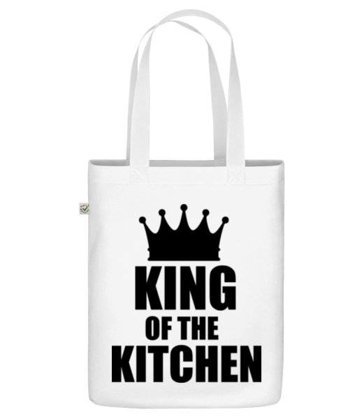 King Of The Kitchen - Sac en toile bio - Blanc - Devant