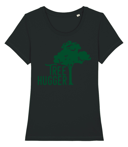 Tree Hugger - T-shirt bio Femme Stanley Stella - Noir - Devant