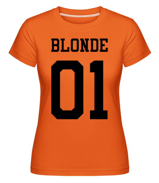 Blonde 01 -  T-shirt Shirtinator femme - Orange - Vorn