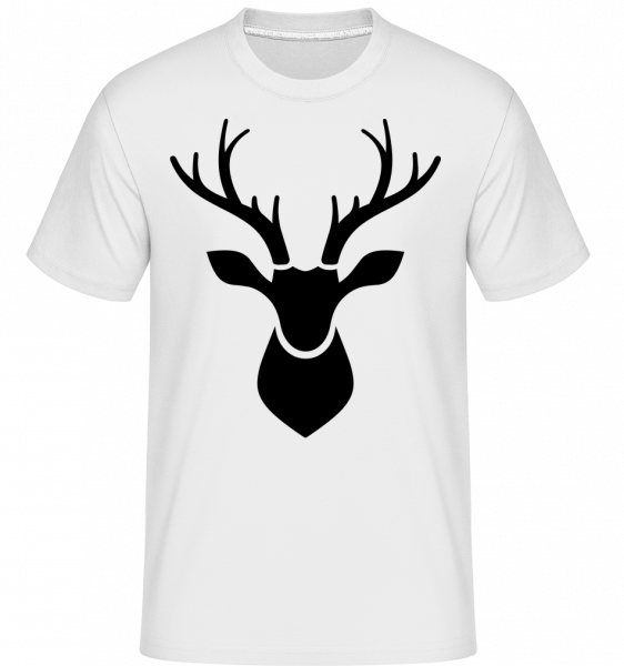 Ombre De Cerf -  T-Shirt Shirtinator homme - Blanc - Vorn