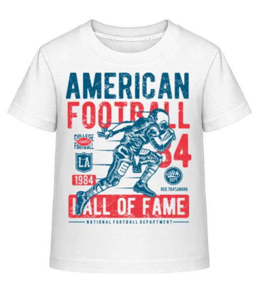 American Football - T-shirt shirtinator Enfant - Blanc - Devant