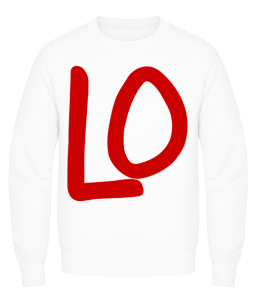 LO - Sweatshirt Homme - Blanc - Devant