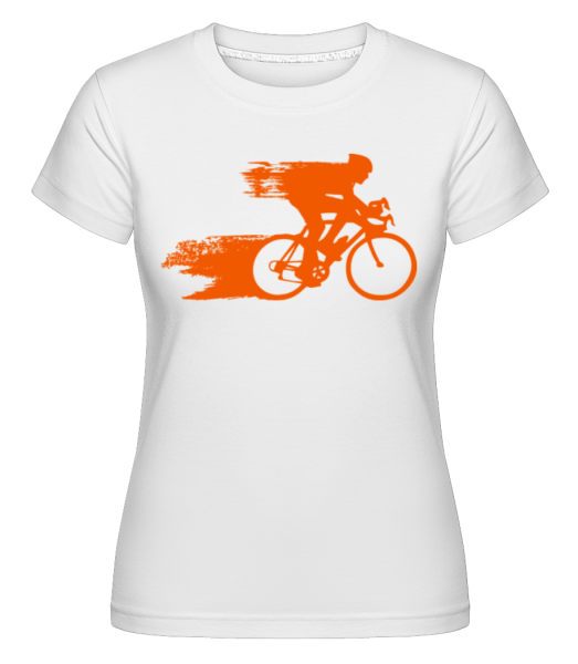 Cyclist -  T-shirt Shirtinator femme - Blanc - Devant