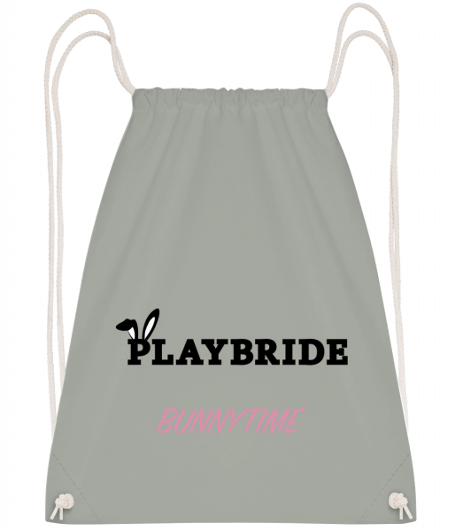 Playbride Bunnytime - Sac à dos Drawstring - Anthracite - Vorn