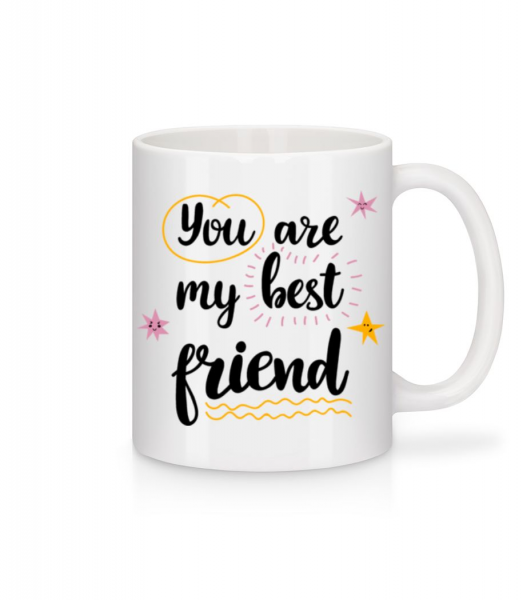 You Are My Best Friend - Mug en céramique blanc - Blanc - Devant