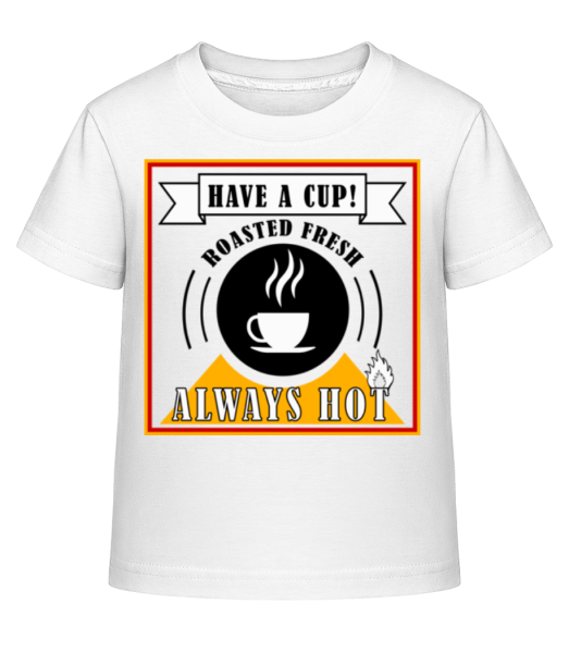 Have A Cup - T-shirt shirtinator Enfant - Blanc - Devant