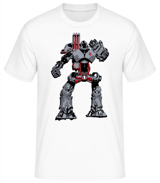 Robots De Combat - T-shirt standard Homme - Blanc - Vorn