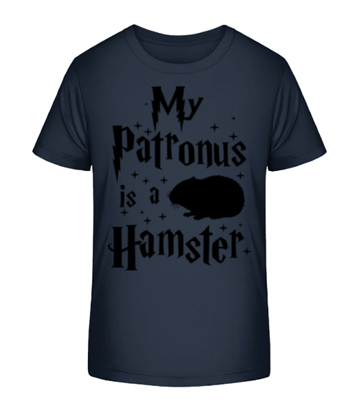 My Patronus Is A Hamster - T-shirt bio Enfant Stanley Stella - Bleu marine - Devant
