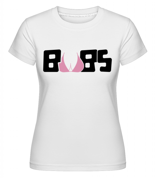 Boobs Icon -  T-shirt Shirtinator femme - Blanc - Vorn