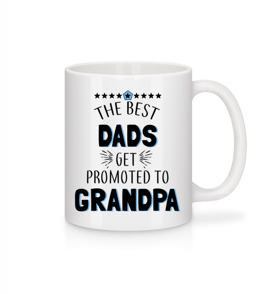 Grandpa Promotion - Mug en céramique blanc - Blanc - Vorn