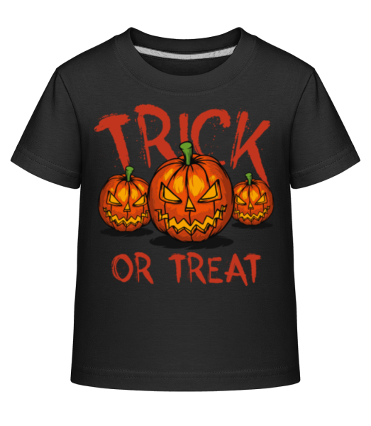 Trick Or Treat - T-shirt shirtinator Enfant - Noir - Devant