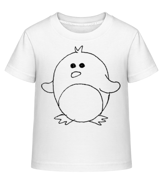 Enfant Comic - Pingouin - T-shirt shirtinator Enfant - Blanc - Devant