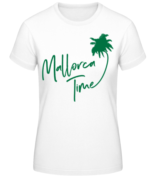Mallorca Time - T-shirt standard Femme - Blanc - Devant